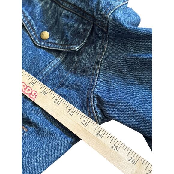 Eagle Ridge Denim Jean Large Men's Outfitter Jacket Liner Grunge Retro READ - Picture 6 of 10